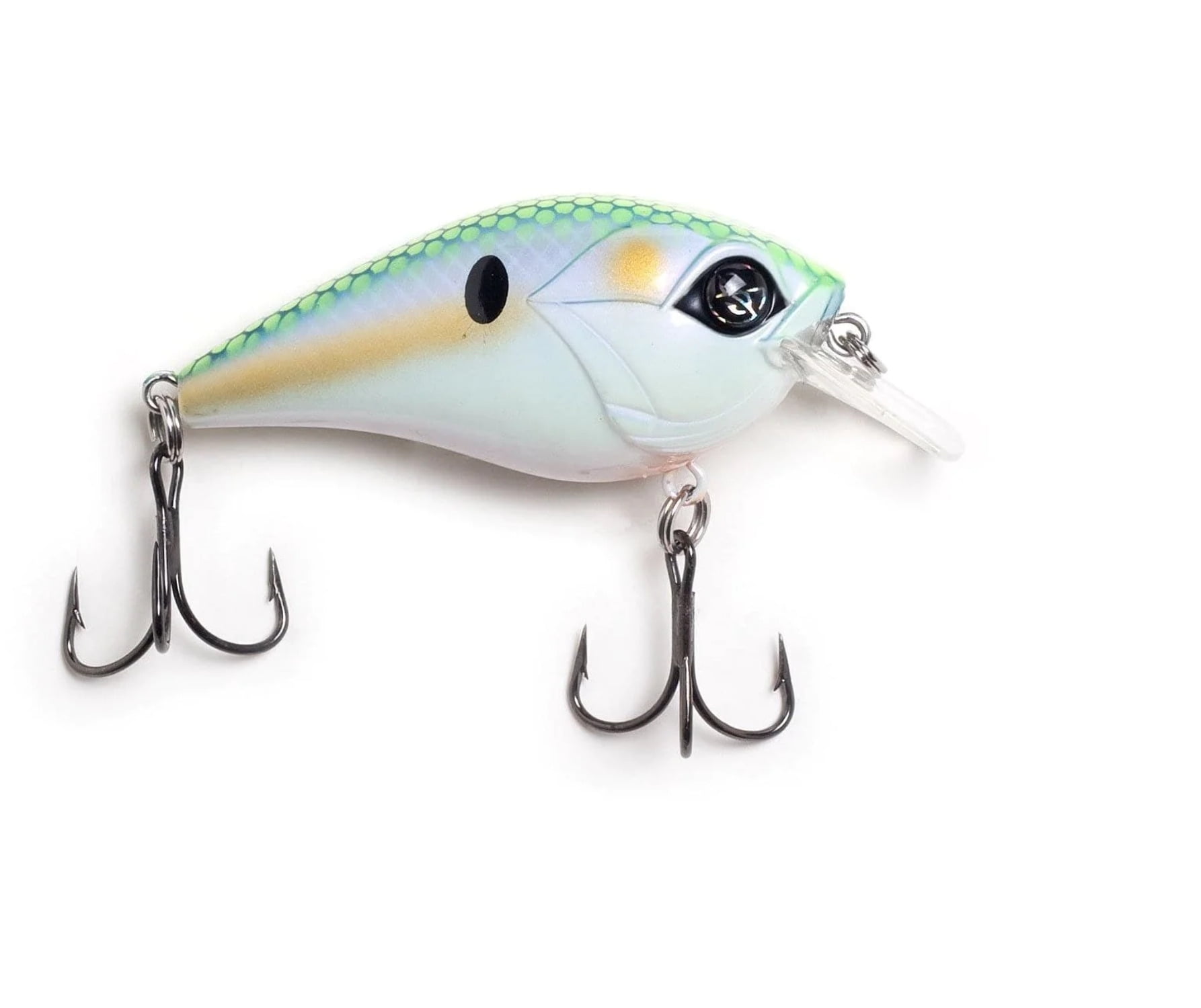 Googan Squad Banger Ghost Gill Square Bill Crankbait, 3/8 oz for Bass Fishing