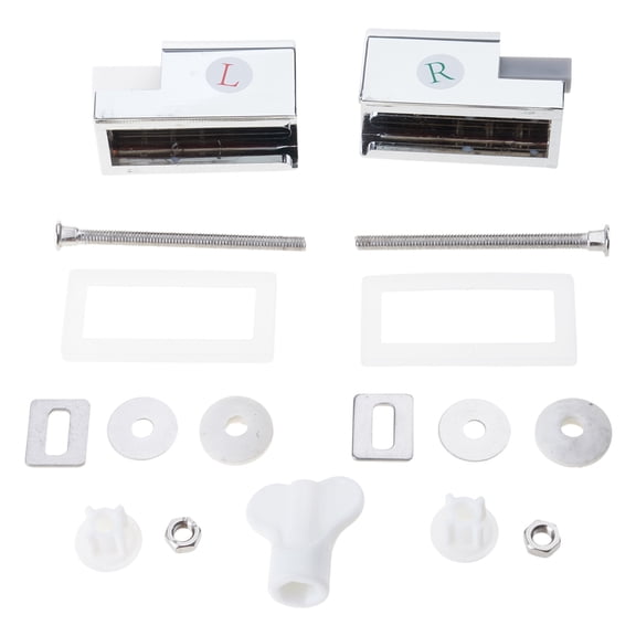 Toilet Seat Accessories Soft Close Mechanism Universal Toilet Seat Attachment Retrofits to Install Fixed Toilet Seat