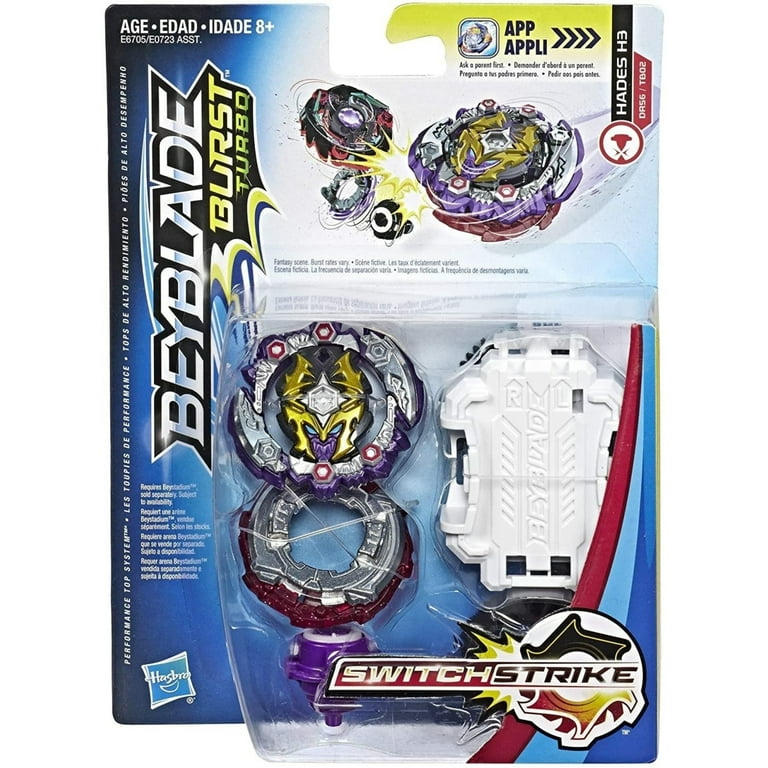Beyblade Burst Turbo SwitchStrike Hades H3 Starter Pac