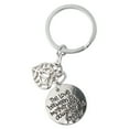 thumbnail image 2 of The Love Between A Mother and Daughter Is Forever Key Chain Hollow Love Heart Pendant Keychain Key Ring for Mother's Day Gift, 2 of 8