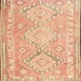 thumbnail image 1 of Ahgly Company Machine Washable Indoor Square Contemporary Mango Orange Area Rugs, 5' Square, 1 of 7