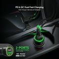 For Motorola Razr+ 2024 / Motorola Razr Plus 2024 20W Car Charger Plus