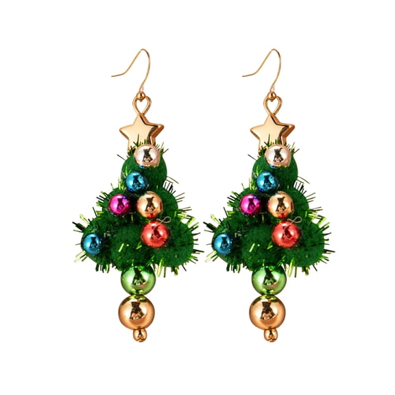 Jewelry VerPetridure Women Earrings Christmas Earrings Cute Festive Jewelry Ear Wrap