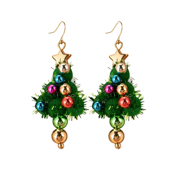 XZNGL Earrings for Women Christmas Earrings for Women Fashion Earrings Christmas Earrings Cute Festive Jewelry Ear Wrap