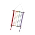 thumbnail image 4 of Esquirla Macrame Wall Hanging Bohemian Tapestry Decor Backdrop Boho Art Home Window Gift Living Room Prop Tassel Wall Art Decor rainbow color, 4 of 8