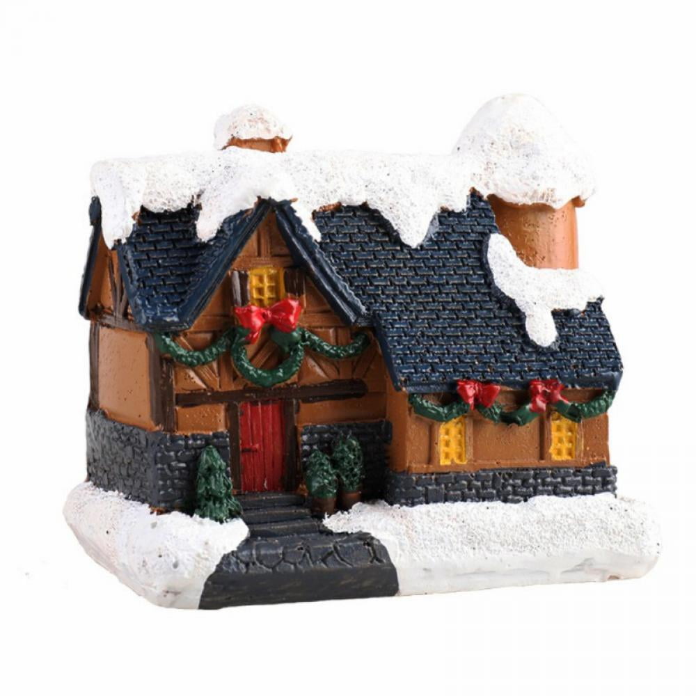 Christmas Village Sets Led Lighted Christmas Village Houses with