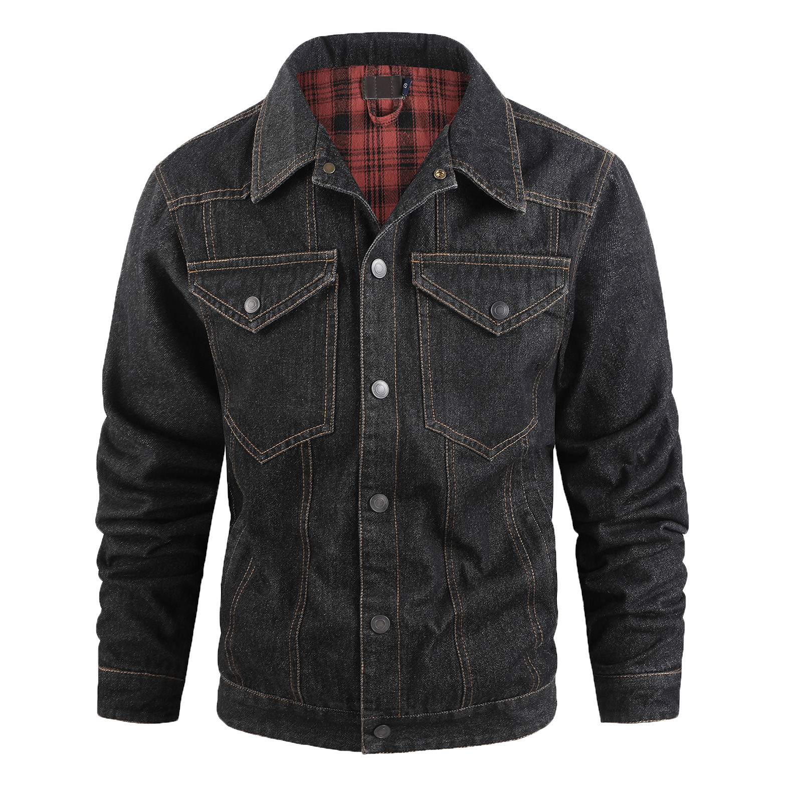 ジャケット・アウター 90s wrangler black denim trucker jacket Wrangler Men's Denim Trucker Jacket - Walmart.com