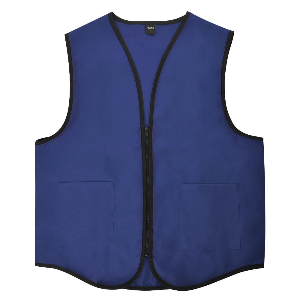 Toptie TopTie Supermarket Uniform Vest Zipper Volunteers Event Vest