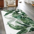thumbnail image 2 of Area Rug for Living Room, Palm Leaves Tropical Non-Slip Indoor Large Carpet for Bedroom/Dining Room, Green Botanical Summer Washable Low-Profile Rectangle Floor Mat Runner Rugs - 2.7 x 5 Ft, 2 of 8