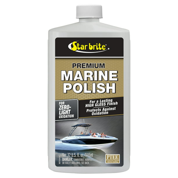 bagværk Erobre Udrydde STAR BRITE Premium Marine Polish - Seals & Protects Gel Coat with a High  Gloss Finish - 32 OZ (085732) - Walmart.com