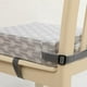 thumbnail image 4 of WORGEOUS Cojín de asiento ligero Cojín duradero Cojín de asiento suave Cojín de silla de comedor Cojín de elevación para el hogar del bebé infantil (gris), 4 of 8
