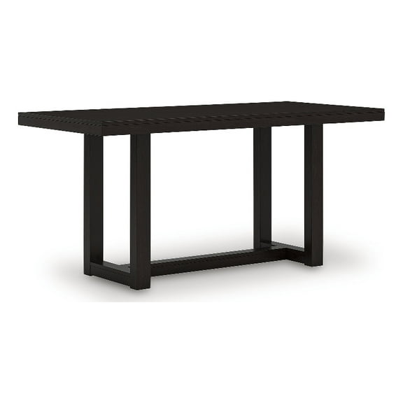 Signature Design by Ashley Neymorton Dark Gray Counter Height Dining Table