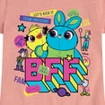 thumbnail image 3 of Toy Story 4 - Bff Ducky Bunny - Toddler & Youth Girls Short Sleeve Graphic T-Shirt, 3 of 5