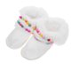 thumbnail image 5 of 1 par de forros térmicos de invierno para mujer, plantillas extraíbles y lavables para zuecos, pantuflas cálidas y acogedoras para clima frío, talla 40-41, 5 of 8