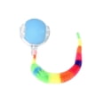 thumbnail image 2 of Kiddiway Interactive Dog Toys for Pets - Wobble Ball with Automatic Rolling Motion, Durable Chew Toy for Dogs and Cats, Fun Interactive Toy for Indoor Fun.,Blue, 2 of 8