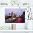 thumbnail image 1 of Atlanta Georgia Rush Hour Traffic at Dusk - Cityscape Canvas Print, 1 of 3