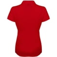 thumbnail image 2 of Henbury Womens Micro-Fine Short Sleeve Polo Shirt, 2 of 5