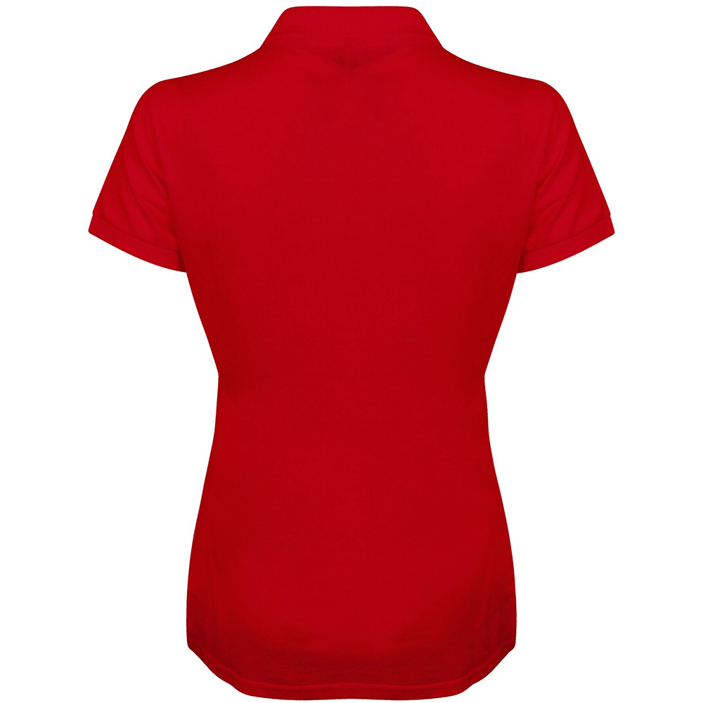Henbury Womens Micro-Fine Short Sleeve Polo Shirt