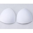 thumbnail image 3 of Faithtur 2PCS Women?s Bra Triangle/Round Shapes Sewn Bra Inserts Liner Pads, 3 of 7