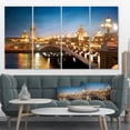 thumbnail image 1 of Pont Alexandre III Bridge - Cityscape Photo Canvas Art Print, 1 of 3
