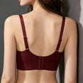 thumbnail image 4 of Qingpeng Womens Sports Yoga Bras Solid Color Push Up Seamless Supportive Adjustable Strap Wireless Mesh Everyday Bralettes, 4 of 6