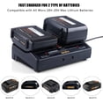 thumbnail image 3 of Batería WA3520 de Doble Puerto WA3522 para Cargador Worx WA3512 Reemplaza WA3875 20V, 3 of 7
