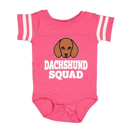 

Inktastic Dog Dachshund Squad Gift Baby Boy or Baby Girl Bodysuit