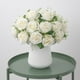 thumbnail image 1 of Bouquet de flores simuladas Xiangfei 9 cabezas, decoración de hogar, arte floral falso, diseño elegante, alta simulación, fácil de instalar, para sala de estar, flores artificiales, 1 of 7