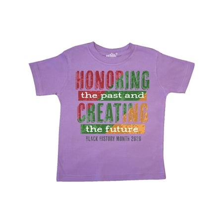 

Inktastic Honoring the Past and Creating the Future Red Green Yellow Gift Toddler Boy or Toddler Girl T-Shirt