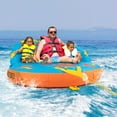thumbnail image 2 of Costway Towable Tube for Boating 3 Riders with Front & Back Tow Points for Towing Rider, 2 of 10