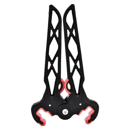 WALFRONT Folding Portable Compound Bow Stand Holder Rack Bracket for Archery Target Shooting,Archery Bow Stand, Compound Bow
