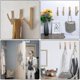 thumbnail image 5 of 4 Pieces Natural Wood Hook,wooden Hook,cylinder Wall Coat Hook Decorative Hook,wooden Hook For Hanging Coats Hats Bags Towels(width 2 - 3 Cm), 5 of 5