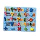thumbnail image 3 of Tablero de alfabeto de madera Montessori, práctico tablero de rompecabezas colorido para niños y Números arábigos, 3 of 9