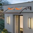 thumbnail image 4 of DENEST 40" DIY Window Door Awning Outdoor Sun Shield House Canopy Patio UV Rain Cover, 4 of 18
