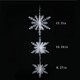 thumbnail image 3 of Xihbxyly Oferta Relampago Colgante de Copo de Nieve de Navidad, Cadena de Copos de Nieve, Decoración para Árbol de Navidad, Colgante de Copo de Nieve de Navidad, Decoración Navideña, 3 of 5