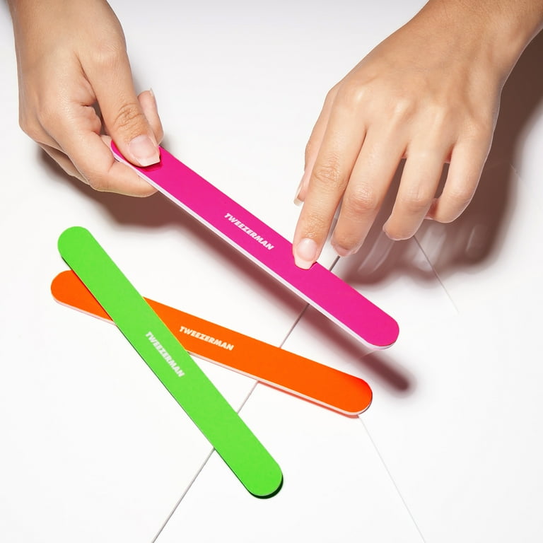 Tweezerman Neon Nail Files 3 Pack - Walmart.com