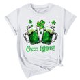 thumbnail image 4 of Aofany Short Sleeve Shirts for Women St Patricks Day Shirt Crewneck T-shirts 2025 Trendy Tops, 4 of 4