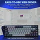 thumbnail image 5 of Teclado Gaming AULA WIN68 HE PRO Interruptor magnético retroiluminado RGB, 5 of 8