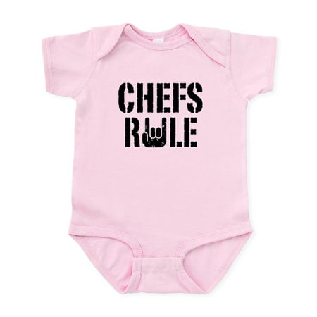 

CafePress - Chefs Rule Infant Bodysuit - Baby Light Bodysuit Size Newborn - 24 Months