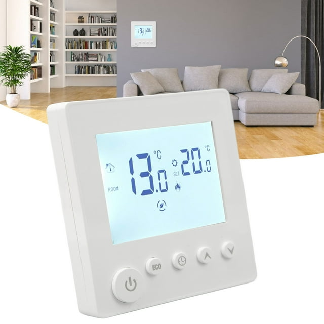 Régulateur de Température Programmable AC 90 à 240V pour la Régulation de la Température de Chauffage et de Refroidissement à Domicile