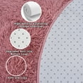 thumbnail image 4 of Socofuz 3'x3' Round Fluffy Rugs for Bedroom Living Room Home,Cute Shaggy Carpet for Kids Girls Princess, Blush Pink, 4 of 7