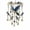 A, variant on Bird Wind Chimes with Crystal,Wind Chimes for Outside for Window Garden Decor Sympathy Memorial Gifts, Acrylic D