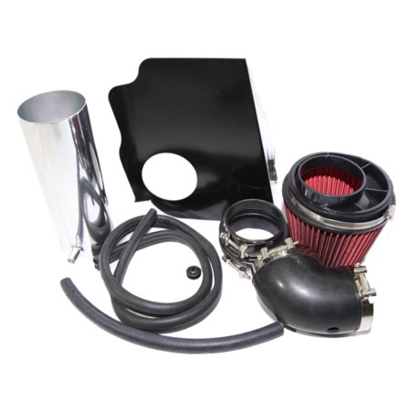 RED Cold Air Intake Kit+Heat Shield for 05-08 Dodge Magnum R/T 06-10 Charger (Best Lt1 Cold Air Intake)