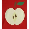 thumbnail image 4 of Old Glory Youth Halloween Apple Slice Costume Long Sleeve T Shirt, 4 of 6