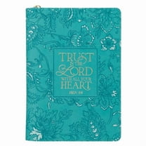 Journal Classic Zip Teal Trust in the Lord Prov. 3:5, (Hardcover)