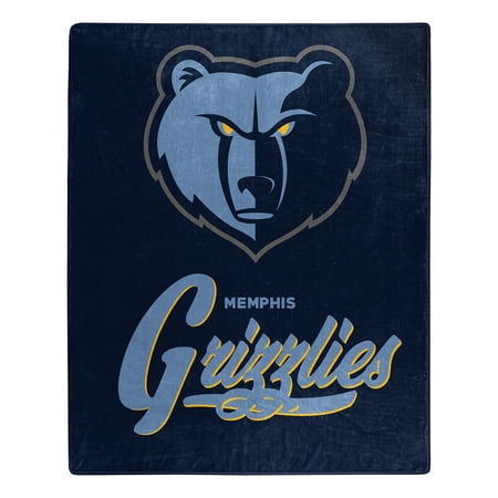 The Northwest Group Memphis Grizzlies 50 x 60 Signature Raschel Plush Throw Blanket