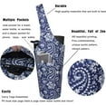 thumbnail image 2 of Yoga Mat Bag - Long Tote with Pockets - Holds More Yoga Accessories - Yoga Bag Fit Most Size Mats - Yoga Mat Carrier, 2 of 6