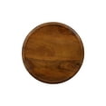thumbnail image 5 of Jofran Decker Small Distressed Hardwood Global Drum End Table, 5 of 6