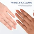thumbnail image 2 of SheSlay Trio Flex Gel Short French Tip Press-On Nails, Nude, 2 of 16