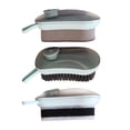 thumbnail image 1 of Cepillo para platos con dispensador de jabón, 3 unidades, duradero, multiusos para azulejos., 1 of 9